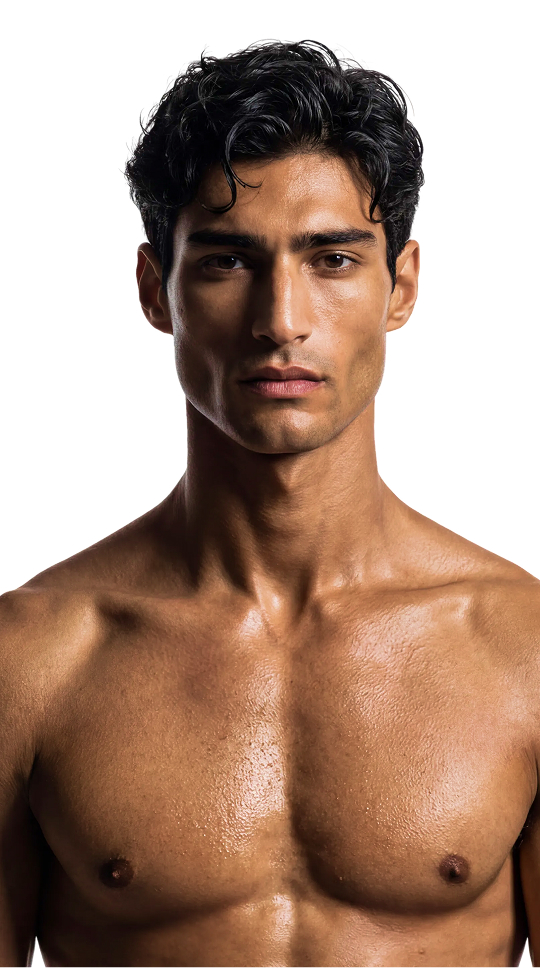 Male casting study